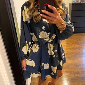 Zara NWT Satin ruffled dress. Fun & Flirty. Size Xsmall